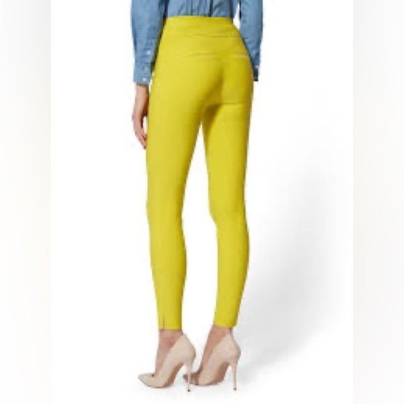 New York & Company Pants - NY&C Pull-on "Whitney" Pant - Size L - Yellow - BRAND NEW!